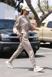 Alessandra Ambrosio in Comfy Outfit in Malibu 04/20/2021