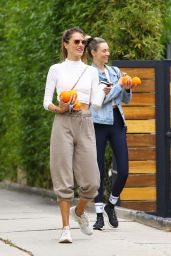 Alessandra Ambrosio -Out in Beverly Hills 04/22/2021