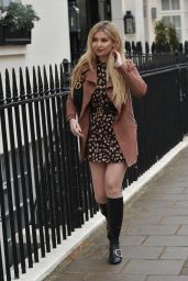 Amy Hart - Heading to a Business Meeting in London 04/15/2021