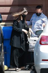 Angelina Jolie - Shopping For Flowers in Los Feliz 04/15/2021
