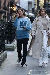 Arabella Chi and Lorna Florence - Out in Mayfair 04/22/2021