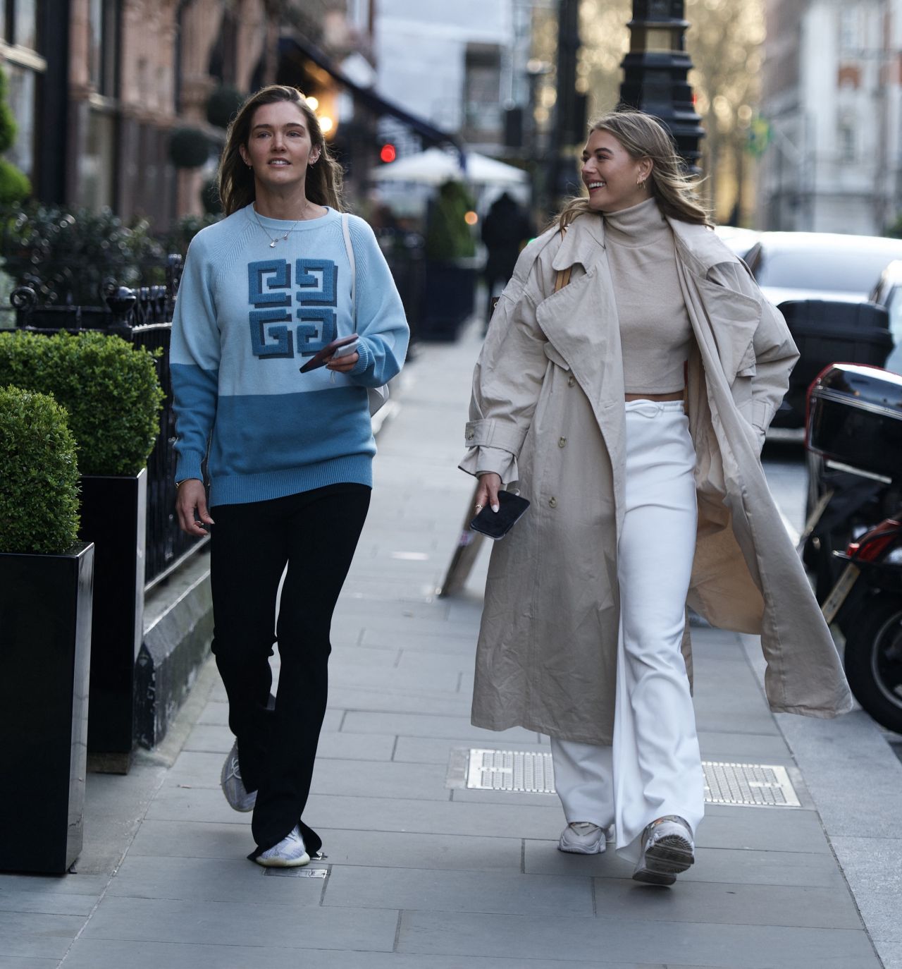 Arabella Chi and Lorna Florence - Out in Mayfair 04/22/2021 • CelebMafia