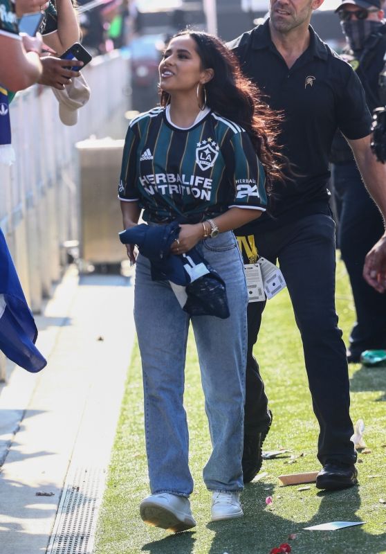 Becky G at LA Galaxy