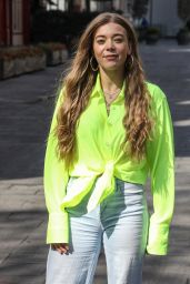 Becky Hill - Out in London 04/19/2021