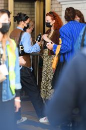 Bella Hadid and Irina Shayk - Michael Kors Fashion Show in New York 04/08/2021