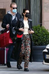 Bella Hadid - Leaving Her Hotel in Milan 04/15/2021