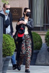 Bella Hadid - Leaving Her Hotel in Milan 04/15/2021 • CelebMafia
