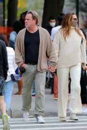 Brooke Shields and Chris Henchy - New York 04/11/2021