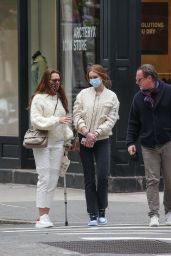 Brooke Shields - Jewelry Shopping in New York 04/22/2021