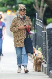 Busy Philipps in a Cheetah Print Jacket - New York 04/19/2021