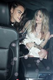 Cara Delevingne and Paris Jackson - Leaving a Private Oscars Party in Bel Air 04/25/2021