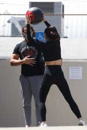 Cara Santana at the Gym in West Hollywood 04/06/2021
