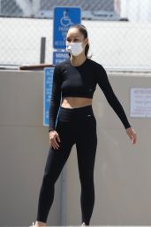 Cara Santana at the Gym in West Hollywood 04/06/2021