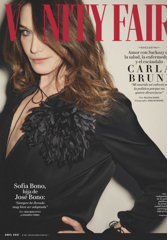 Carla Bruni - Vanity Fair Spain April 2021 Issue