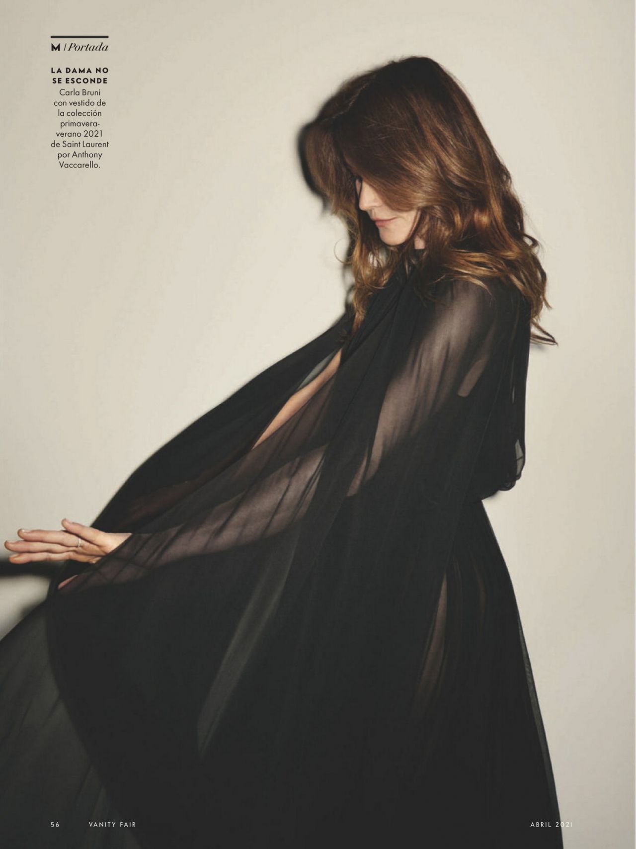 Carla Bruni - Vanity Fair Spain April 2021 Issue • CelebMafia