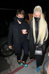 Christina Aguilera at the Nice Guy in West Hollywood 04/05/2021
