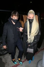 Christina Aguilera at the Nice Guy in West Hollywood 04/05/2021