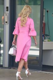 Christine McGuinness - Arrives at Stephs Packed Lunch TV Show in Leeds 04/19/2021