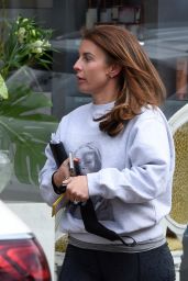 Coleen Rooney - Leaving The Style Lounge Hair Salon in Alderley Edge in Cheshire 04/27/2021