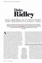 Daisy Ridley - Fotogramas Magazine April 2021 Issue