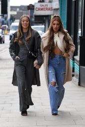 Demi Sims and Francesca Farago - "The Only Way is Essex" TV Show Filming in Essex 04/06/2021