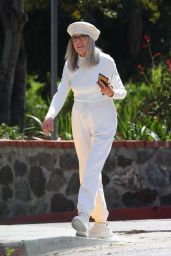 Diane Keaton - "Mack & Rita" Filming Set in Los Angeles 04/06/2021