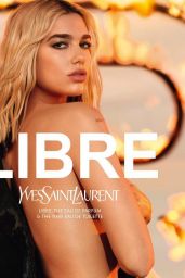 Dua Lipa - YSL Libre Perfume Campaign 2023 • CelebMafia