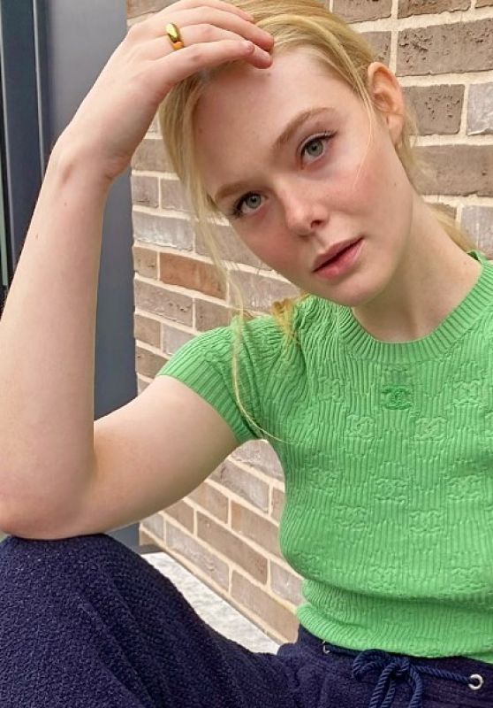 Elle Fanning 04 09 2021 Celebmafia