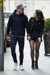 Faye Brookes and Joe Davies at Evelyn House Of Hair and Beauty in Manchester 04/15/2021