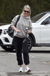Gemma Atkinson - Arriving at Work at Hits Radio in Manchester 04/01/2021