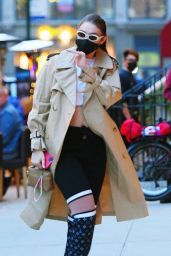 Gigi Hadid Street Style - New York 04/27/2021