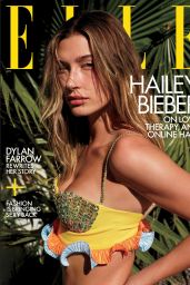 Hailey Bieber - ELLE Magazine April 2021 Issue