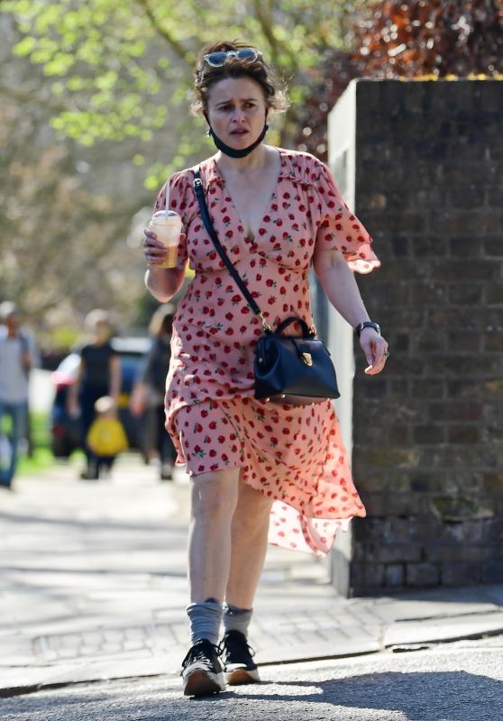 Helena Bonham Carter - Out in North London 03/30/2021