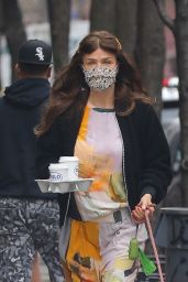 Helena Christensen - Out in NYC 03/31/2021