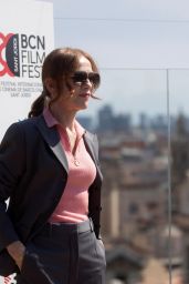 Isabelle Huppert - "Mother Mary" Press Photoshoot in Barcelona 04/17/2021