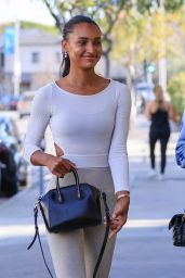 Jasmine Tookes in Gym Ready Outfit 04/20/2021