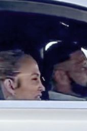 Jennifer Lopez With Her Manager Benny Medina in Burbank 04/28/2021