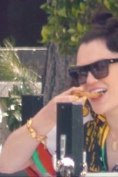 Jessie J at Crossroads Kitchen in West Hollywood 04/14/2021