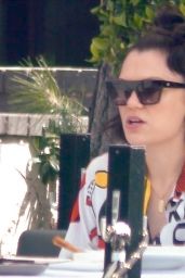 Jessie J at Crossroads Kitchen in West Hollywood 04/14/2021