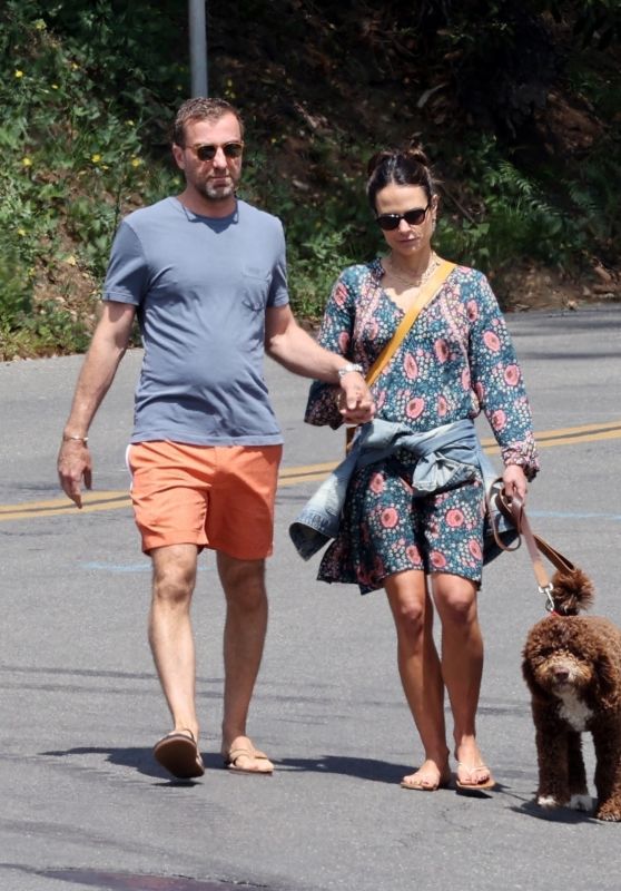 Jordana Brewster and Mason Morfit - Out in Brentwood 04/05/2021