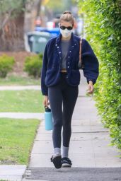 Kaia Gerber - Attending a Pilates Class in West Hollywood 04/22/2021
