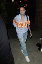 Kehlani in Casual Outfit at TAO Asian Restaurant in Beverly Hills 04/28/2021