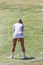 Keleigh Sperry - Plays a Round of Golf in Los Angeles 04/10/2021