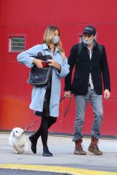 Kelly Bensimon and Nick Stefanov in NYC 04/01/2021