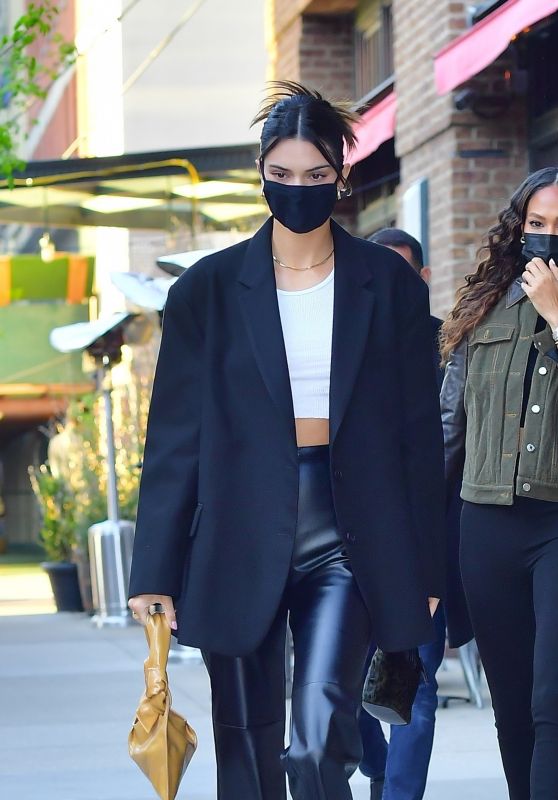 Kendall Jenner and Joan Smalls - Out in New York 04/26/2021