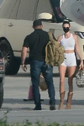 Kendall Jenner and Kylie Jenner - Airport in LA 04/05/2021