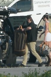 Kendall Jenner and Kylie Jenner - Airport in LA 04/05/2021