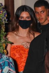 Kendall Jenner at the Nice Guy in West Hollywood 04/08/2021