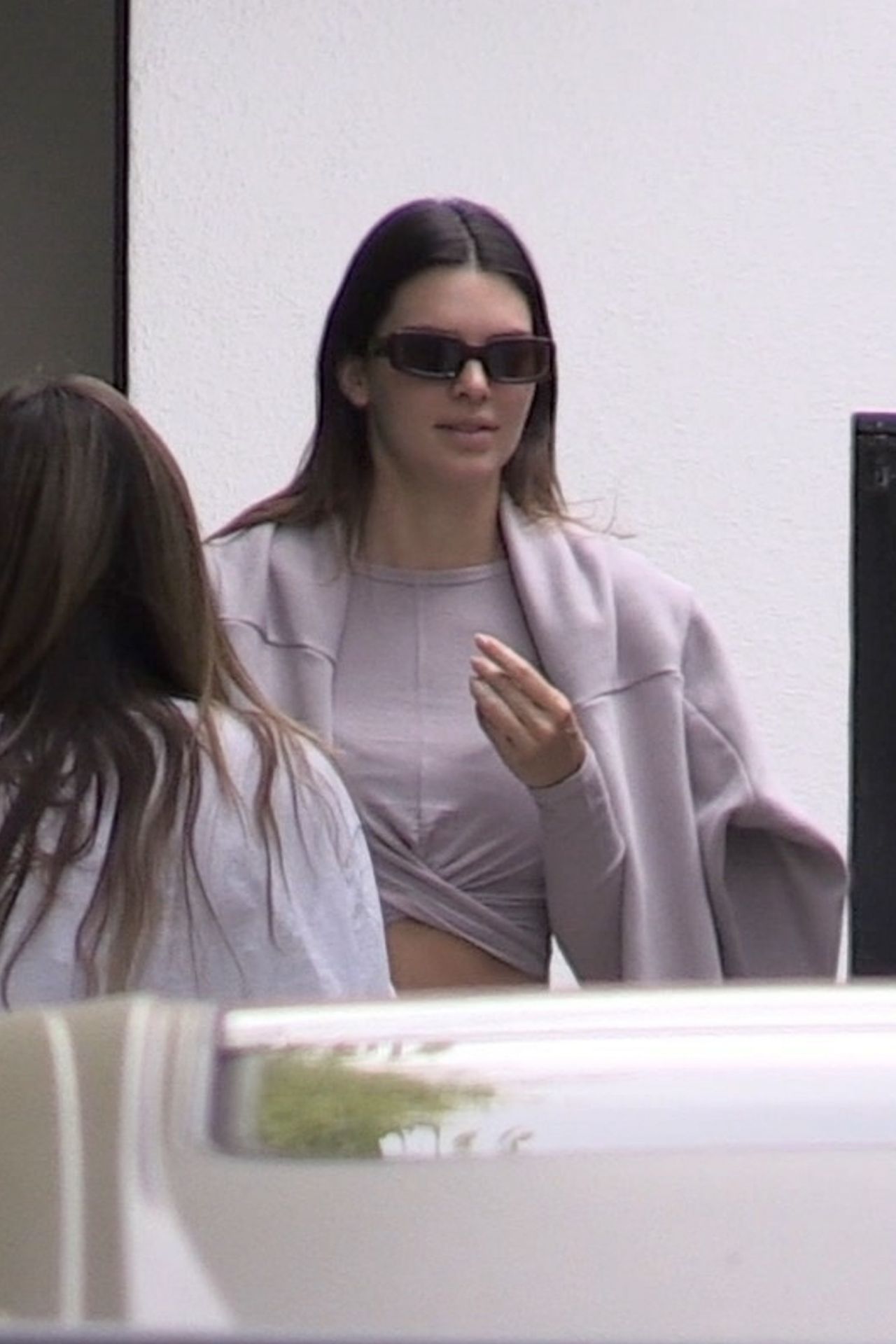 Kendall Jenner Leaving a Pilates Class 04/21/2021 • CelebMafia