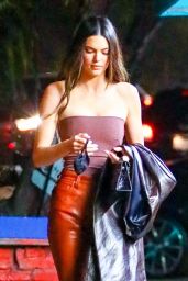 Kendall Jenner Street Fashion - Los Angeles 04/15/2021